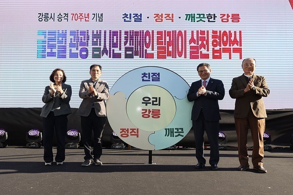 강릉시, 제일 관광도시에서 글로벌 관광도시로 도약