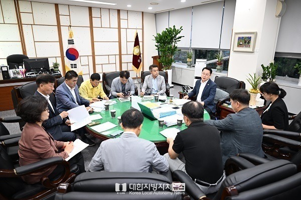 완주군의회, 세계청년대회 대비 초남이성지 교통대책 논의