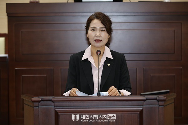 김순덕 익산시의원,  소나무재선충병 방제 벌채 넘어 산림복원까지 책임져야