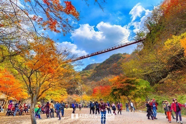 순창 강천산, 가을 단풍객 즐거운 시간 보내자
