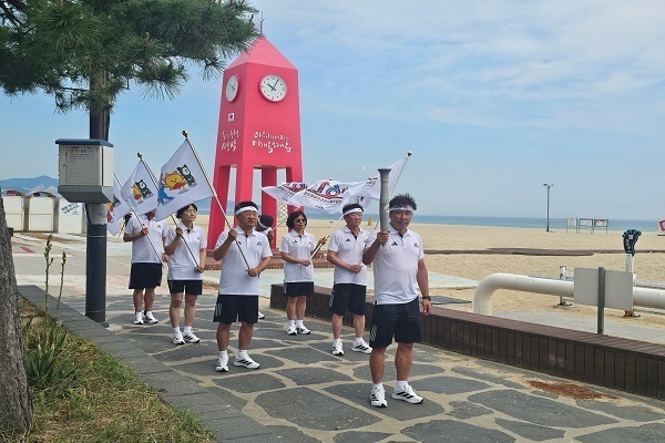 강원도민체전, 9개동 시민이 잇는 성화의 길
