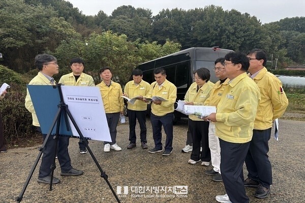 완주군의회, 주요사업장 방문 현장 집중 점검